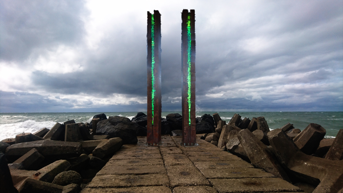 Unieke kunst op het strand van gemeente Schagen