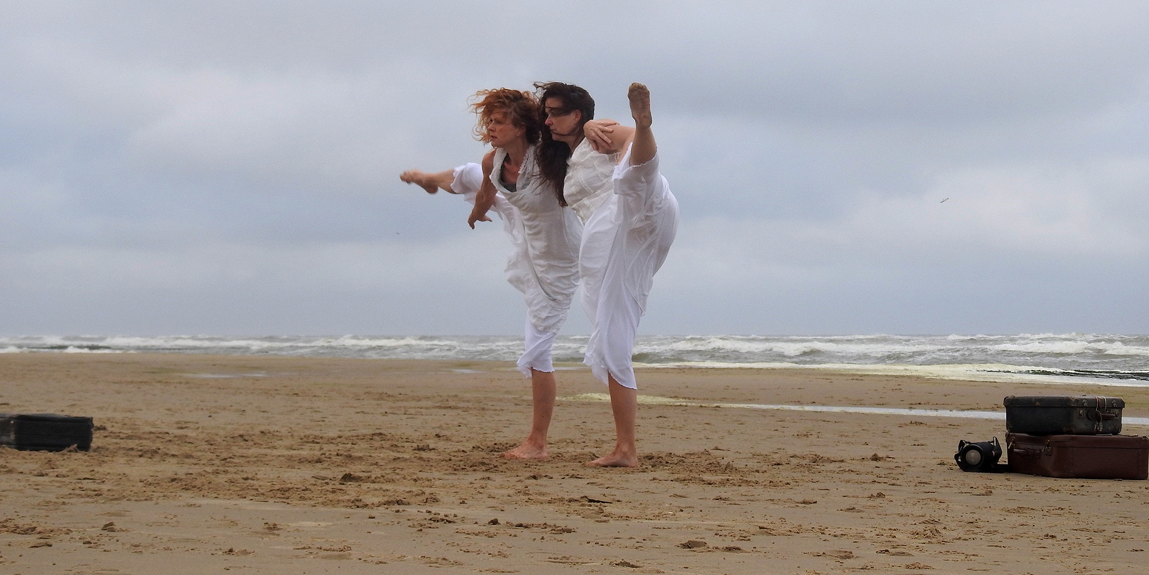 Komend weekend verrassende optredens op strand Groote Keeten en Petten