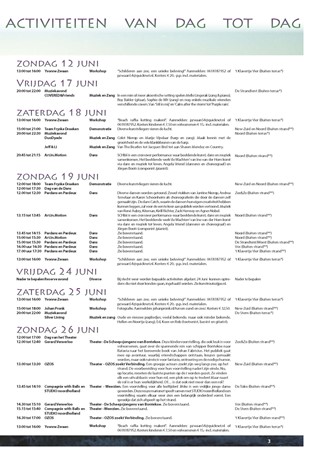 PROGRAMMA - Ku(n)stroute Zijpe aan Zee 2022