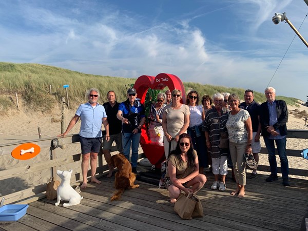 Rotary Schagen tijdens Ku(n)stroute Zijpe aan Zee 2022